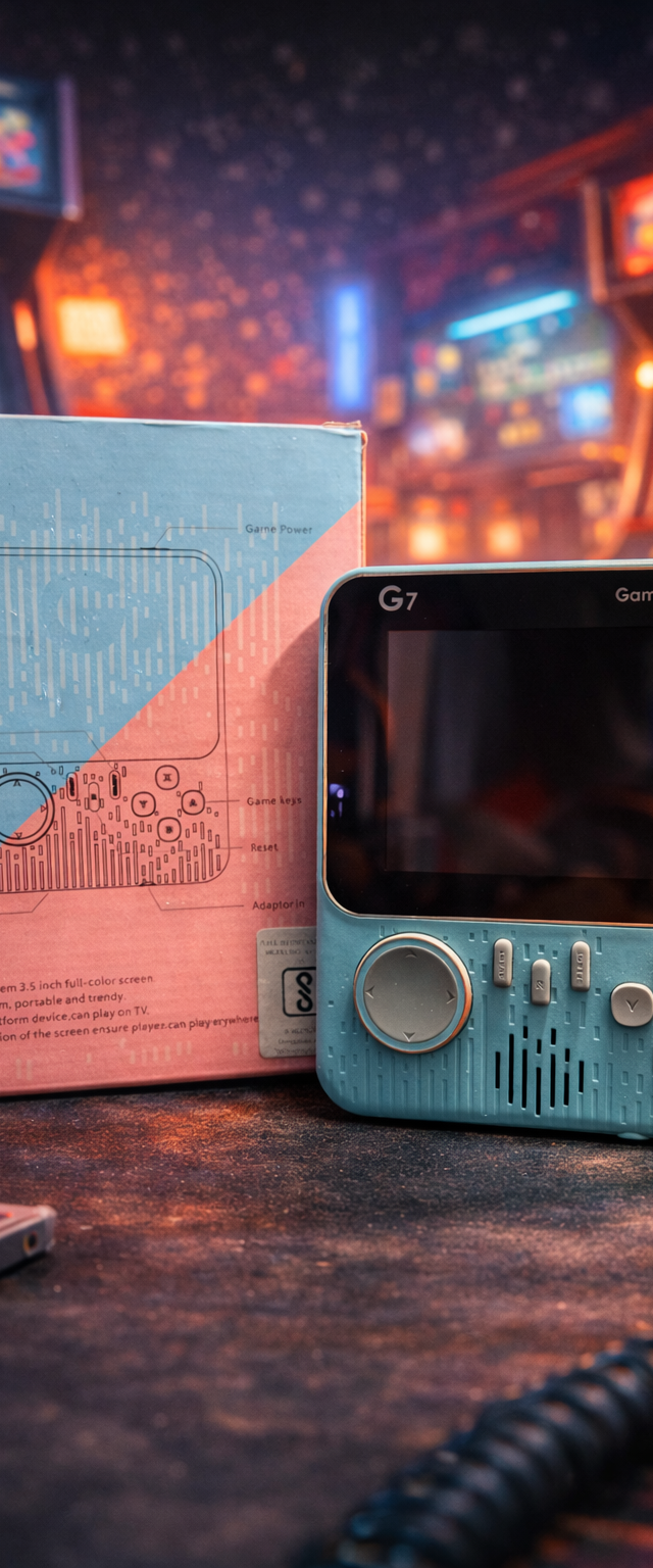 G7 Handheld Game Console —  retro handheld game console